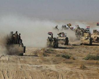عملیات ارتش عراق در «الأنبار»/ انهدام مواضع تکفیری‌ها