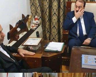 سفیر ایران در روسیه دفتر یادبود درگذشت ولید معلم را امضا کرد