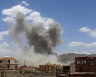 حملات سنگین ائتلاف متجاوز سعودی به صنعاء