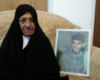 مادر سردار شهید علی شفیعی درگذشت