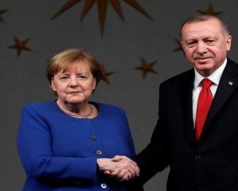 گفتگوی مرکل و اردوغان با محوریت سوریه و لیبی