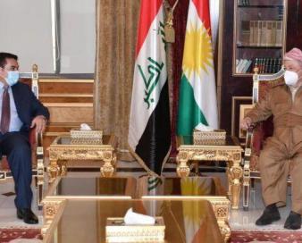 مشاور امنیت ملی عراق با رهبر حزب دموکرات کردستان دیدار کرد