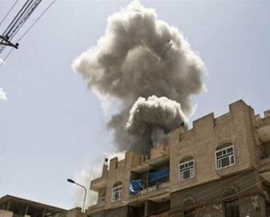 بمباران مناطق «الجوبه» و «صرواح» در مأرب توسط جنگنده‌های سعودی