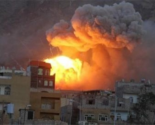 سلسله حملات هوایی ائتلاف سعودی به صنعاء