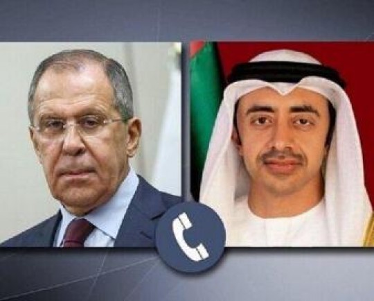تماس تلفنی وزیران خارجه امارات و روسیه در پی حمله انصارالله به ابوظبی