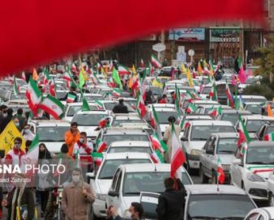 گزارش ای بی سی نیوز از راهپیمایی سالگرد پیروزی انقلاب اسلامی