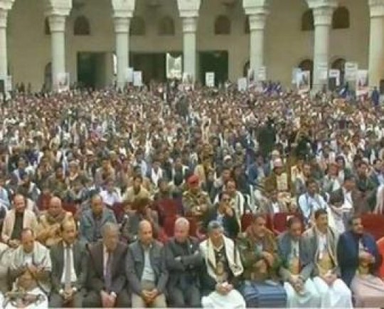 حضور گسترده مردم یمن در صنعاء برای برگزاری مراسم جشن عید غدیر