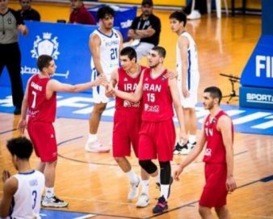 همگروهی پسران بسکتبال ایران با ژاپن و لبنان در گروه اول