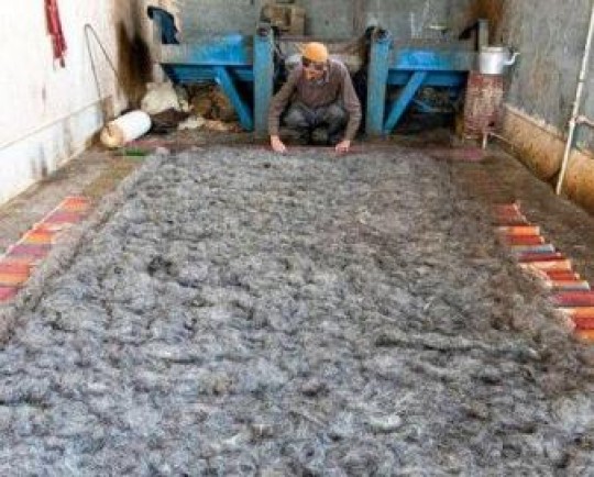 چهارمحال و بختیاری ۵۰۰ هنرمند نمدمال دارد