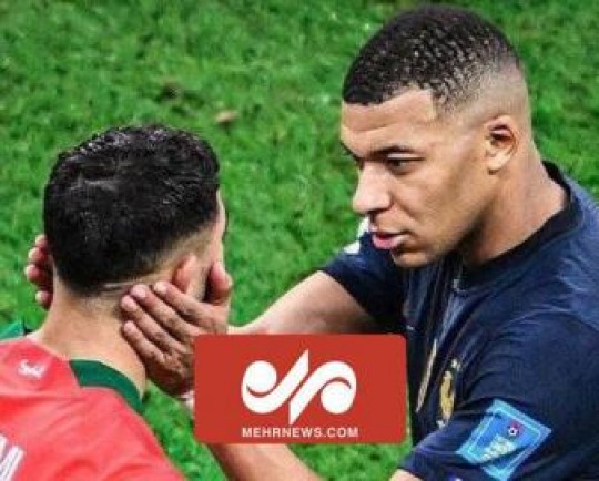واکنش جالب بازیکنان تیم ملی فوتبال فرانسه و مراکش به نتیجه بازی
