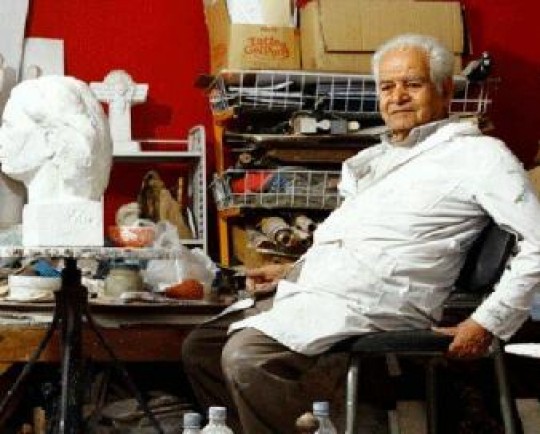 هنرمند پیشکسوت مجسمه‌ساز درگذشت/ تشییع از موزه هنرهای معاصر کرمان