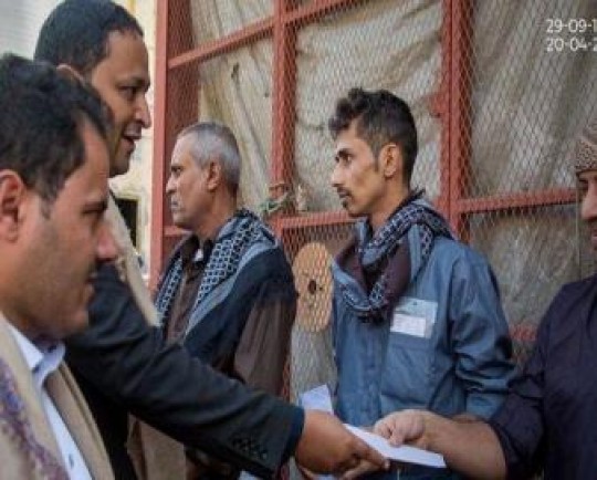 صنعا در اقدامی بشردوستانه 77 مزدور اسیر را آزاد کرد