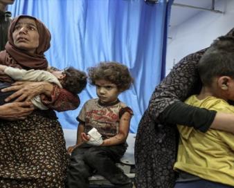 یونیسف: کودکان غزه حتی توان گریه کردن ندارند