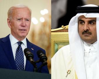 رایزنی تلفنی بایدن با امیر قطر؛ تحولات غزه محور گفتگو‌ها