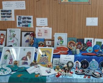 برگزاری نمایشگاه هنری دانش آموزان خرمشهری