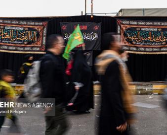 جاماندگان پیاده‌روی اربعین در «خیمه هنر» گردهم می‌آیند